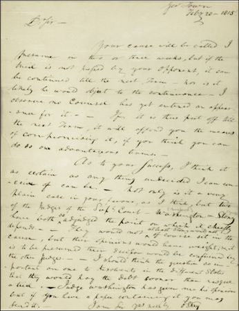 Lot #412 Francis Scott Key - Image 1