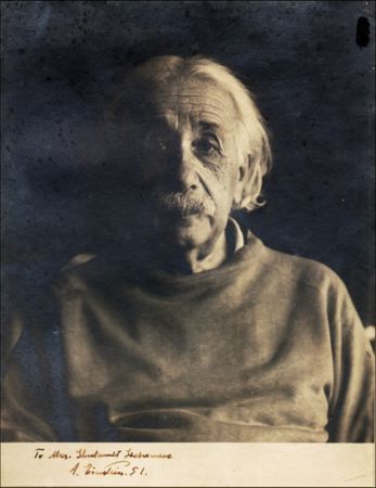 Lot #338 Albert Einstein - Image 1