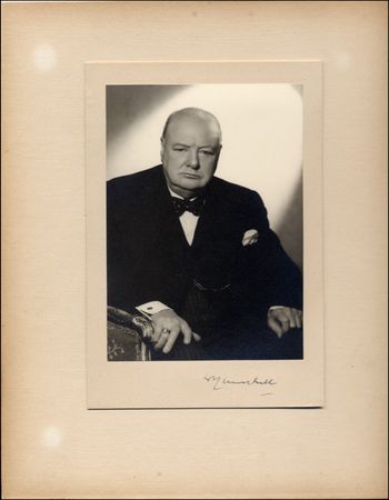 Lot #284 Winston and Clementine Churchill - Image 1