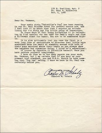 Lot #1180 Charles Schulz - Image 1