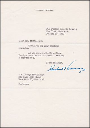 Lot #77 Herbert Hoover - Image 2