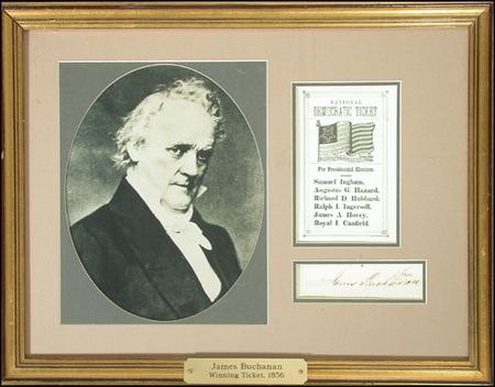 Lot #5 James Buchanan