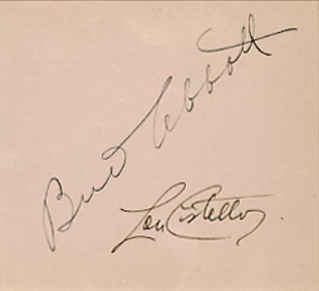 Lot #1511 Abbott and Costello - Image 1