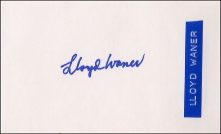 Lot #2727 Baseball Hall of Famers - Image 1