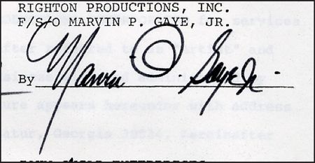 Lot #1312 Marvin Gaye - Image 1