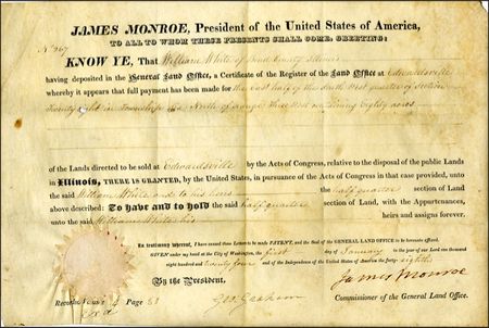 Lot #235 James Monroe - Image 2