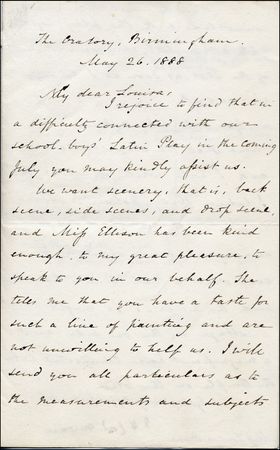 Lot #443 Cardinal John Newman - Image 1