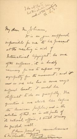 Lot #1103 Robert Louis Stevenson - Image 1