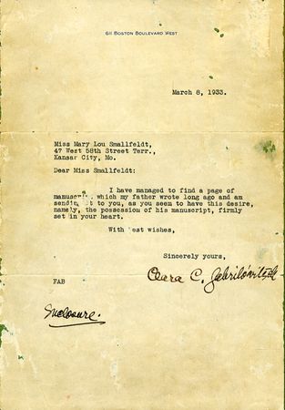 Lot #980 Samuel L. Clemens - Image 2