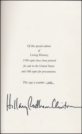 Lot #43 Hillary Clinton