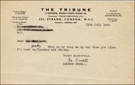 Lot #1065 George Orwell - Image 1