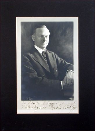 Lot #213 Calvin Coolidge - Image 2