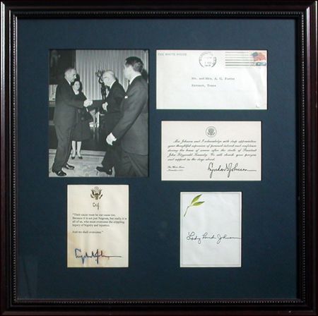 Lot #229 Lyndon B. and Lady Bird Johnson - Image 2