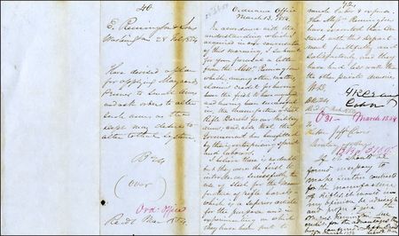 Lot #308 Jefferson Davis and Eliphalet Remington - Image 2