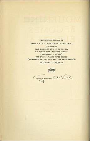 Lot #1064 Eugene O’Neill - Image 1