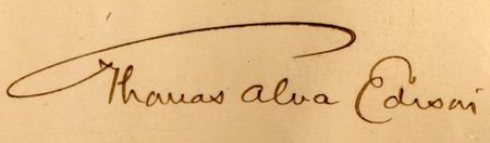 Lot #332 Thomas Edison - Image 1