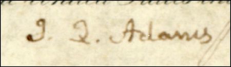 Lot #2 John Quincy Adams - Image 1