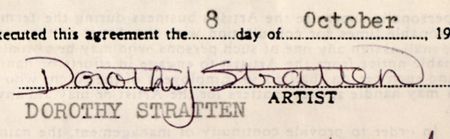 Lot #2538 Dorothy Stratten - Image 1