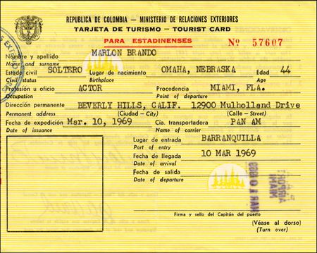 Lot #1495 Marlon Brando - Image 1
