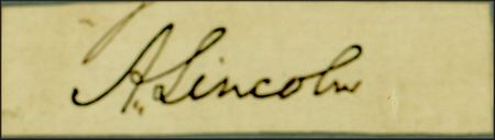 Lot #112 Abraham Lincoln - Image 1