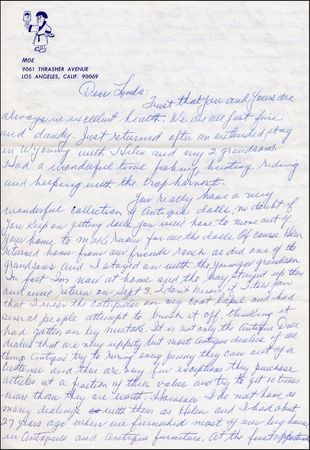 Lot #2565  Three Stooges: Howard, Moe - Image 1