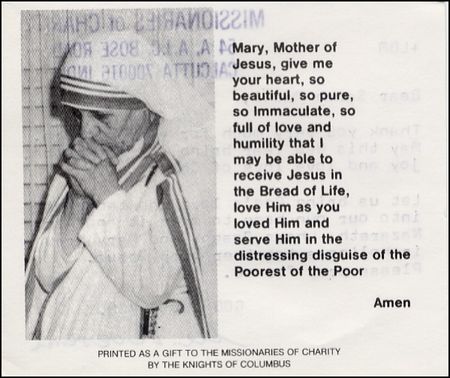 Lot #379  Mother Teresa - Image 1