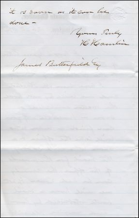 Lot #358  Lincoln Cabinet: Hamlin, Hannibal - Image 2