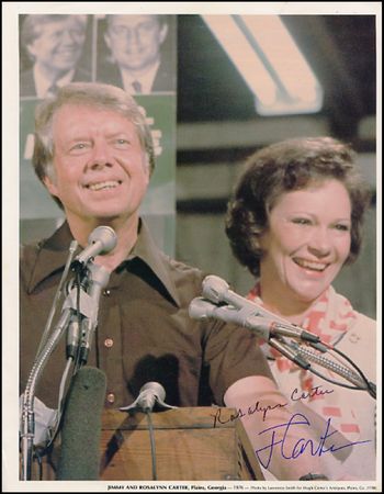 Lot #35 Jimmy and Rosalynn Carter