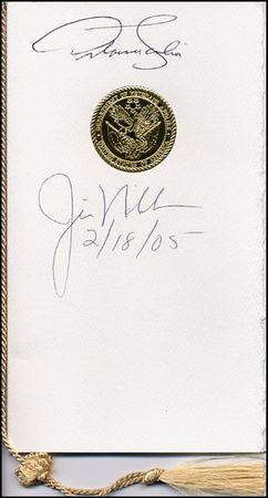 Lot #418 Antonin Scalia - Image 1
