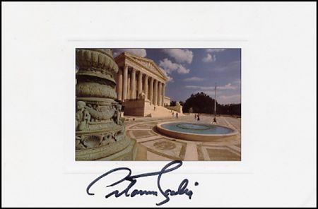 Lot #418 Antonin Scalia - Image 2
