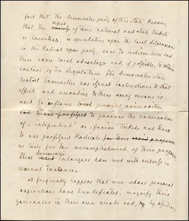 Lot #603 Carl Schurz - Image 2
