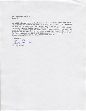 Lot #2533 Oliver Stone - Image 2