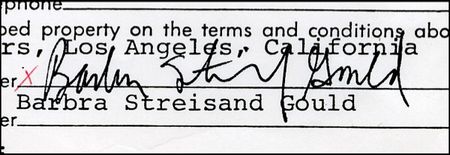 Lot #1308 Barbra Streisand - Image 1