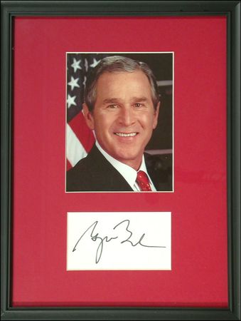 Lot #11 George W. Bush