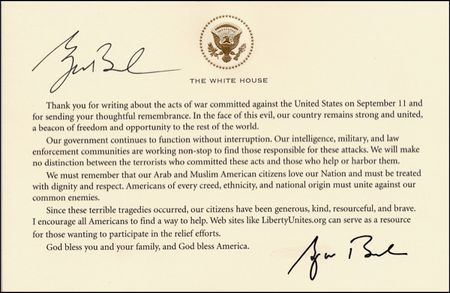 Lot #14 George W. Bush