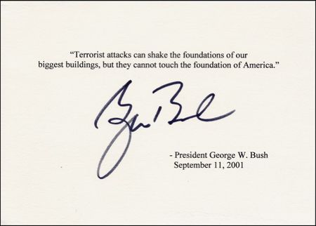 Lot #15 George W. Bush
