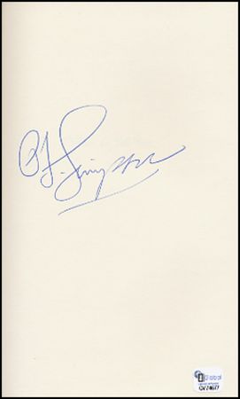 Lot #2934 O. J. Simpson - Image 1