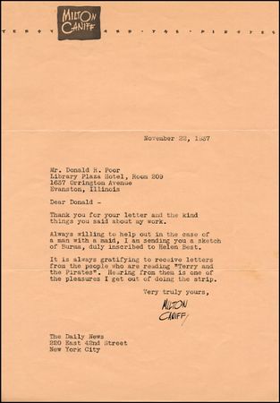 Lot #904 Milton Caniff - Image 1