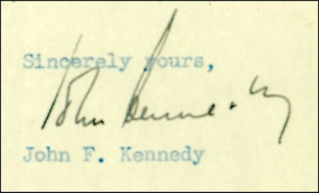Lot #104 John F. Kennedy - Image 1