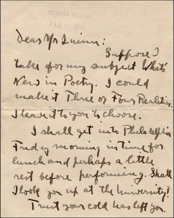 Lot #809 Robert Frost - Image 1
