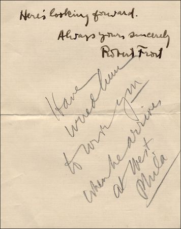 Lot #809 Robert Frost - Image 2