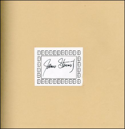 Lot #1997  It’s A Wonderful Life: Stewart, James - Image 1