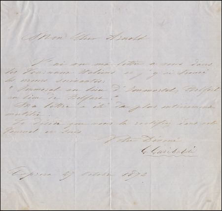 Lot #298 Giuseppe Garibaldi - Image 1