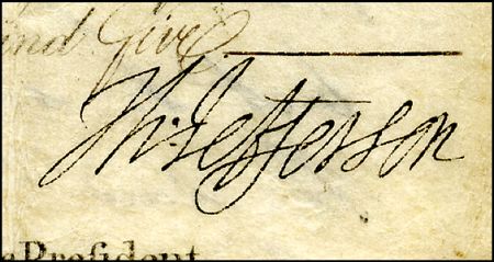 Lot #95 Thomas Jefferson and James Madison - Image 2