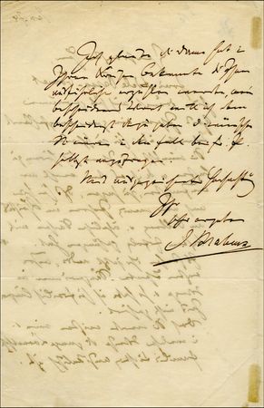 Lot #1042 Johannes Brahms - Image 1