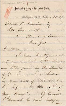 Lot #607 William T. Sherman - Image 1