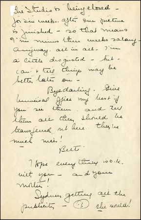 Lot #1661 Bette Davis - Image 2
