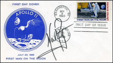 Lot #665 Neil Armstrong and James Lovell - Image 1