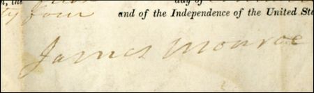 Lot #77 James Monroe - Image 1