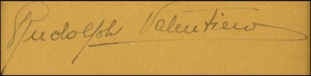 Lot #2095 Rudolph Valentino - Image 1